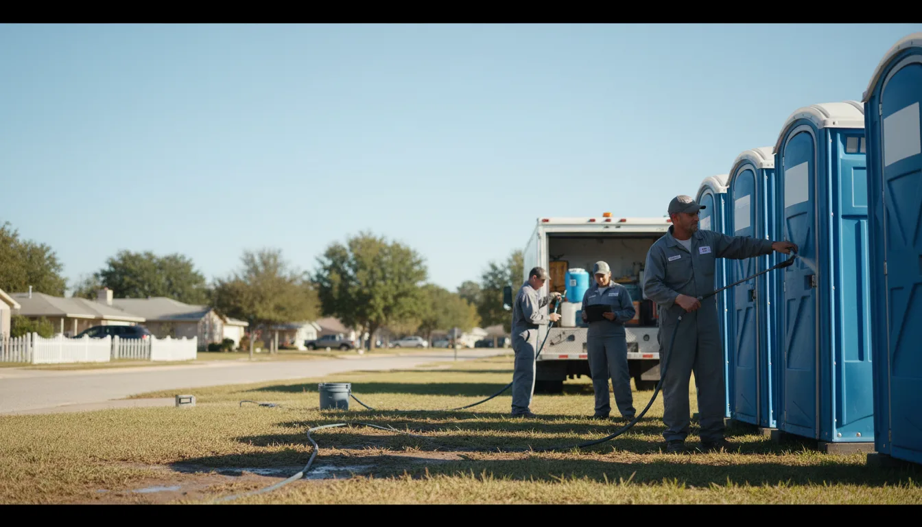 Long-Term Portable Toilet Rental in Tarawa Terrace, NC near me